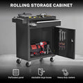 Tool Chest, 5-Drawer Rolling Tool Storage Cabinet with Detachable Top Tool Box, Universal Lockable Wheels