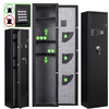 Gun Safe Cabinet - Seizeen Security Keypad Lock Storage Cabinet for Gun, Electronic Digital Steel 5-Gun Safe Heavy-Duty for Home Office Shop, 2 Quick Access Ways, Top Open Shelf, Alarm System