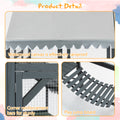 82''L Catio Enclosure for Cars, Seizeen Outdoor Cat House Cat Cage Extra Large Walk-in Enclosure for Kitty Pet w/Waterproof Top, Bridges, Platforms, Rest Boxes