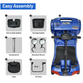 SEIZEEN Mobility Scooters for Seniors with Adjustable Seat, Rearview Mirrors, USB Charging Port,Powered Mobility Scooter for Adults,300W Motor,300 lbs Capacity,Blue