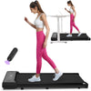 48'' Portable Walking Pad, Small Under Desk Treadmill 300lbs Capacity, 0.5-4MPH Walking Pad Treadmill for Home Office Walking Jogging, with Remote Control, LED Display, 2.5HP Quiet Motor