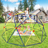 Climbing Toys for Kids, 10FT Geometric Climbing Dome, Colorful Jungle Gym & Climbers Outdoor w/High Strength Steel Frame, Max Support 900LBS, Age 3-12 Boys&Girls Indoor Climbing Toys