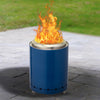 10in Portable Firepit, Smokeless Solo Stove Outdoor Fire Pit, Small Tabletop Camping Fire Pit Stainless Steel, Outdoor Fire Heating Patio Furniture, with Carry Bag