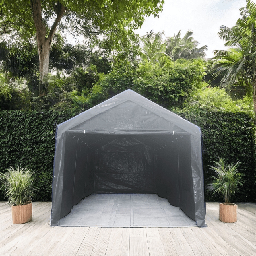 Seizeen 10x20FT Carport Canopy, Heavy Duty Canopy Tent for Outside, Portable Garage and Shelter ALL-weather Canopy Tent