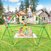 Climbing Toys Dome Climber, Seizeen 10FT Outdoor Geometric Jungle Gym for Kids, High Strength Climbing Dome for Boys&Girls Climber Indoor Max Support 900LBS, Gripper, Stable Rhombus, OYG Color