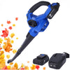 Electric Leaf Blower, 20V 2000MAH Battery Powered Leaf Blower with Charger, Lightweight Cordless Leaf Blower W/2 Speed Mode for Leaves Snow