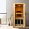 Infrared Sauna, Seizeen Personal Sauna for Home, 64¨H-149¨H Indoor Sauna w/Bluetooth Player, Cole Control, Timer & Temperature Control System