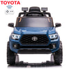 Seizeen 12V Kids Ride on Cars W/ Remote Control, Battery Powered Toyota Tacoma Ride on Toy as Best Gift for Girls Boys, Blue