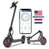 Seizeen Adult Electric Scooter, Rechargeable E-scooter with 350W Motor Max 16Mph for 20 Miles Long Range, LCD Display, Headlight, APP Control, Foldable Lightweight Frame for Portable Commuting