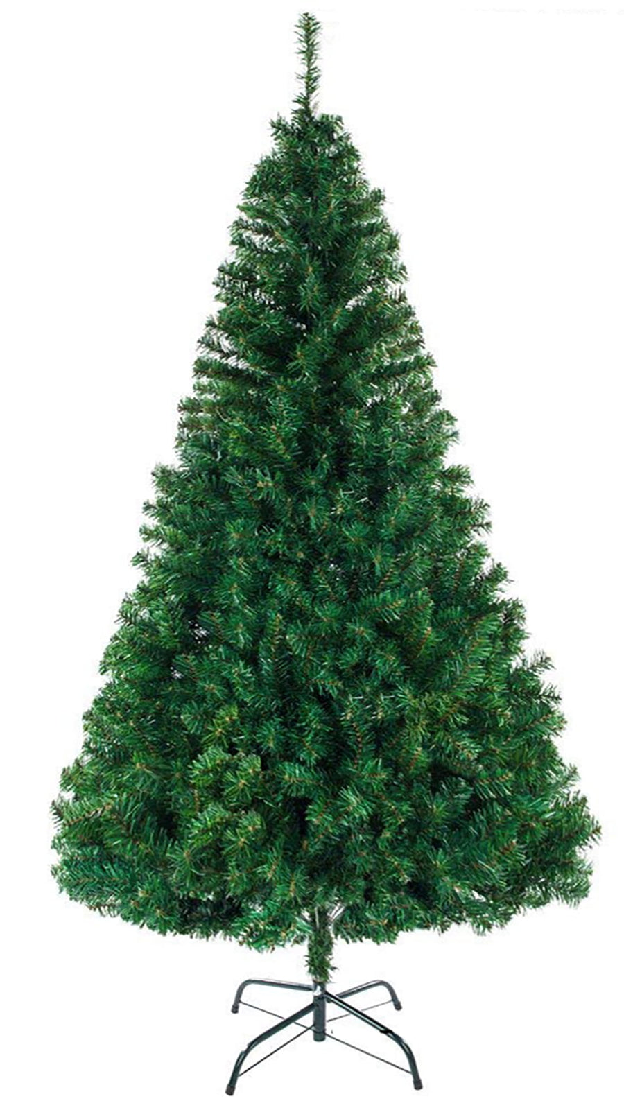 Seizeen Green Christmas Tree, 5.5ft Artificial Christmas Tree Quick Assembly, 850 Tips Xmas Tree W/Stand for Home Shop DIY Decor