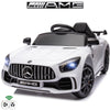 Seizeen Ride on Sport Cars for Boys & Girls, 12V Benz-GTR Kids Ride on Toy with Remote Control, White