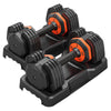 5-25 lb Dumbbells Set of 2, Free Weights Dumbbell Adjustable for Professionals or Beginners, Pair