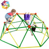 Seizeen Jungle Gym for Kids, 6FT Colorful Dome Climber High Strength for Outdoor, Geometric Climbing Toys with Gripper, Stable Rhombus, Max Support 800LBS, Age 3+ Boys&Girls Indoor Play