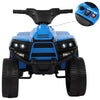 Seizeen 6V Kids 4 Wheeler, Ride On Toy Car Quad Bike, 3mph Safe Speed Kids ATV for Age 1-2.5 Boys/Girls, Blue