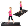Seizeen Walking Pad Treadmill, Portable Home Treadmill 300lbs Capacity, 47''L Small Under Desk Treadmill, 0.6-3.8MPH Walking Pad w/2.5HP Quiet Motor