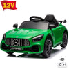 12V Kids Ride On Cars Battery Powered, Benz-GTR Ride on Toy w/ Remote Control, 3 Speeds, Music Player, Ride On Cars for Kids As Best Gift for Girls Boys, Green