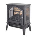 Fireplace Heaters for Inside, Seizeen 1500W Portable Space Heater, 18'' Electric Heater with Remote Control, 64F to 82F Temperatur Adjustable, Shutoff Safety Protection for Home Room