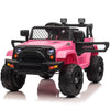 Ride on Toy 12V Electric Car Powered Ride-On with Remote Control, 3 Speeds, MP3 Player, Cool Ride on Truck Cars for Kids, Pink