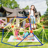 Climbing Toys Dome Climber, Seizeen 6FT Outdoor Geometric Jungle Gym for Kids, High Strength Climbing Dome for Boys&Girls Climber Indoor Max Support 500LBS, Gripper, Stable Rhombus