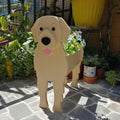 Dog Shaped Garden Planter Pot