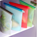 Reusable Silicone Food Storage Bags - Set of 3