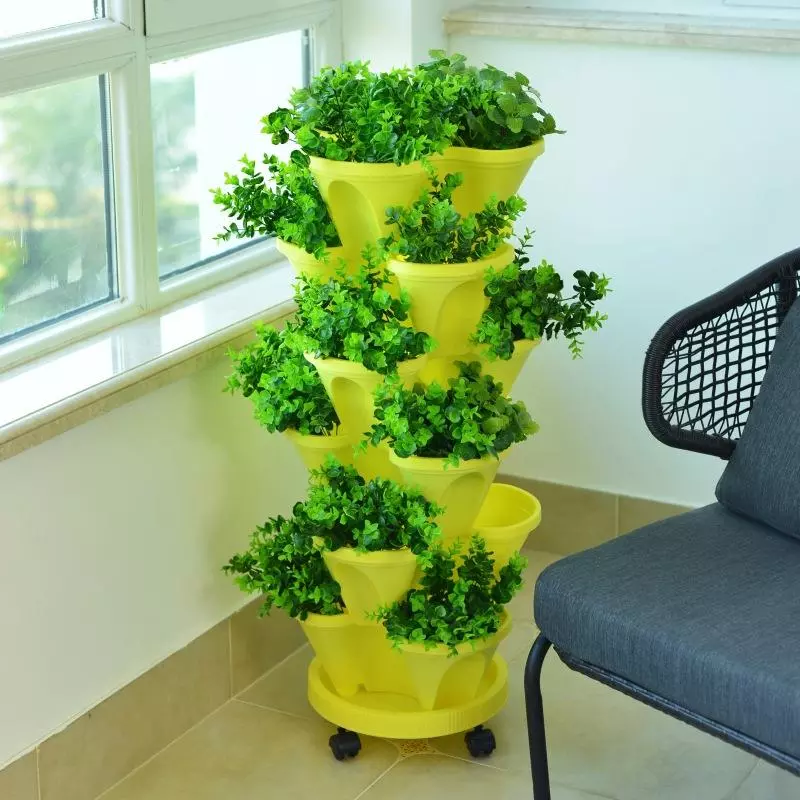 Pot Stack Planters - National Children's Gardening Week