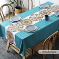 🔥BUY MORE SAVE MORE - Waterproof And Oil-Proof Decorative Tablecloth