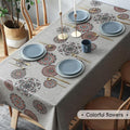 🔥BUY MORE SAVE MORE - Waterproof And Oil-Proof Decorative Tablecloth