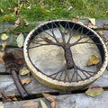 🥁Goddess drum Gaia with "Tree of life" Siberian drum Spirit music