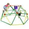 Kids Climbing Toys, 6FT Colorful Dome Climber High Strength for Outdoor, Geometric Climbing Dome Jungle Gym with Gripper, Stable Rhombus, Max Support 800LBS, Age 3+ Boys&Girls Indoor Play