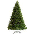 Seizeen™Pre-lit Christmas Tree 7.5ft Artificial Hinged Xmas Tree with 400 Pre-strung Led Lights Foldable Stand