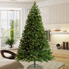 Seizeen™Pre-lit Christmas Tree 7.5ft Artificial Hinged Xmas Tree with 400 Pre-strung Led Lights Foldable Stand