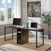 Home Office 2-Person Workstation Desk with Storage