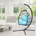 SEIZEEN Outdoor Swinging Egg Chair