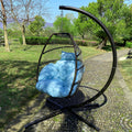 SEIZEEN Outdoor Swinging Egg Chair