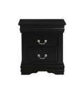 SEIZEEN Nightstand in Black