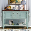 SEIZEEN Console Table with Bottom Shelf