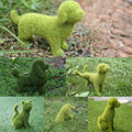 Dog Statue Decorative Peeing Dog Topiary