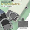 2 pcs Universal Crossbody Nylon Patch Phone Lanyards