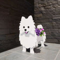 Dog Shaped Garden Planter Pot