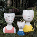 Art Portrait Face Planter