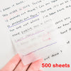 Transparent sticky notes 500 sheets