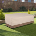 79*37*35in Heavy Duty 600D Oxford Polyester Outdoor Patio Furniture Cover Khaki