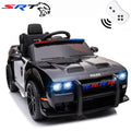 12V Kids Ride On Toy with Remote Control, Licensed Dodge Electric Ride on Car, Electric Vehicles for Kids