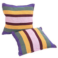 Hammock Chair Distinctive Cotton Canvas Hanging Rope Chair with Pillows Rainbow