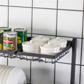 Stainless Steel Single Layer Kitchen Bowl Rack Shelf