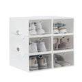 Shoe Storage Boxes Clear Plastic Stackable