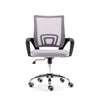 Mesh Back Gas Lift Adjustable Office Swivel Chair White