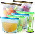 Reusable Silicone Food Storage Bags - Set of 3