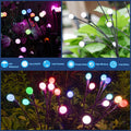 Solar Garden Lights Starburst Swaying Light